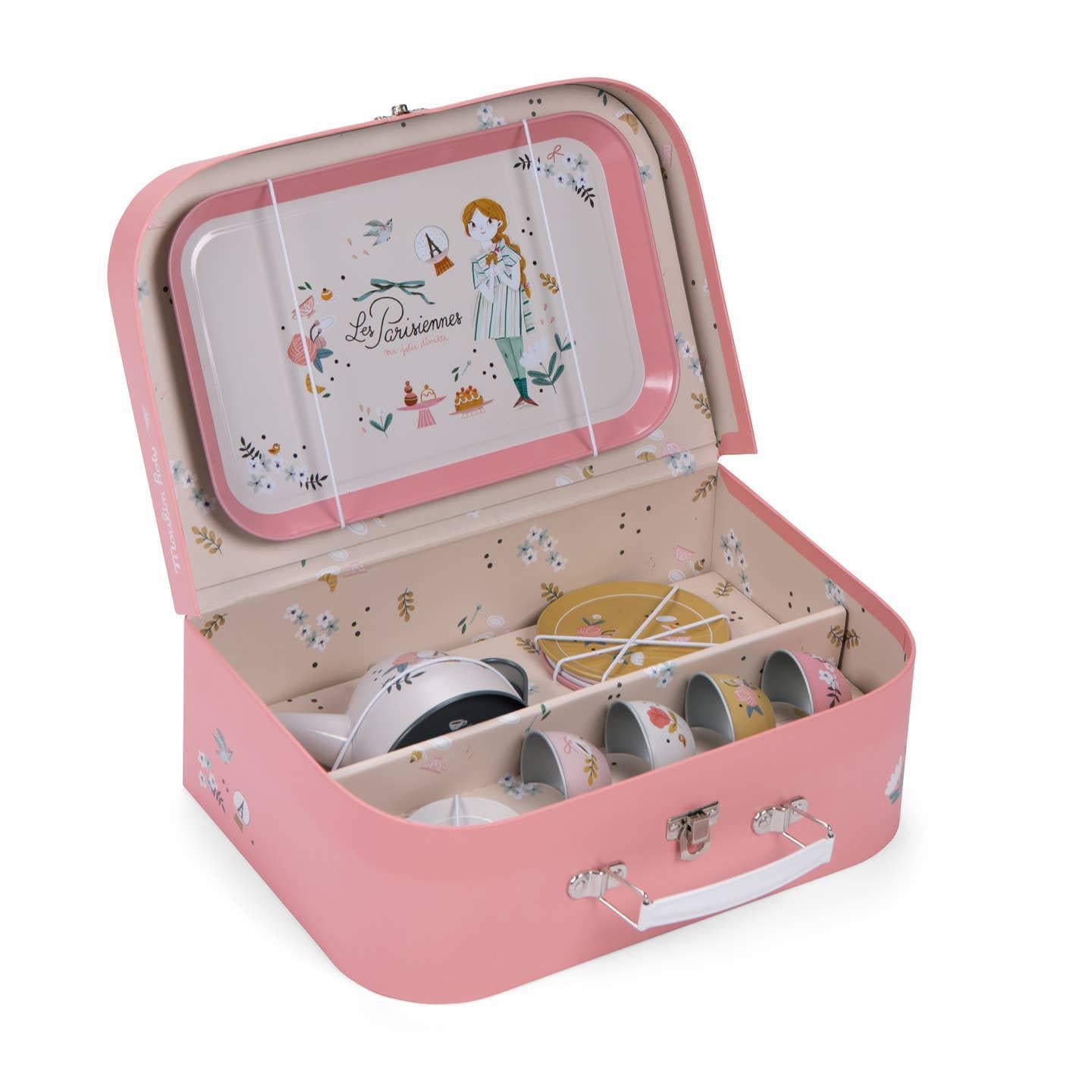 The Parisienne Metal Tea Party Set